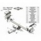 Фаркоп для MAZDA CX-7, 2007-2012 (без электрики) (с быстросъёмным шаром)