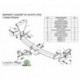 Фаркоп для NISSAN MURANO (Z51) 2010-... F (без электрики)