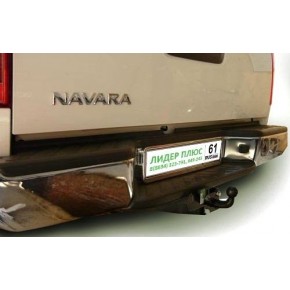 Фаркоп для NISSAN NAVARA Double Cab (D40) (со ступенькой) 2005-... F (без электрики)
