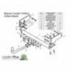 Фаркоп для OPEL ANTARA (L07) 2006-2013 (без электрики)