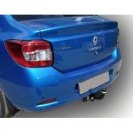 Фаркоп для RENAULT SANDERO 2014- / LOGAN (седан) 2004-2014- /SANDERO STEPWAY 2014- (без электрики)