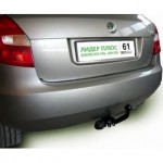 Фаркоп для SKODA FABIA (5J2) (хетчбек) 2007- (без электрики)