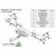 Фаркоп для SSANG YONG ACTYON (CJ) 2006-2011 (без электрики)