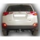 Фаркоп для TOYOTA RAV 4 2012-... (C НЕРЖ. ПЛАСТИНОЙ) (без электрики)