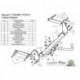 Фаркоп для VOLKSWAGEN JETTA (1K2) (седан) 2005-2011 (без электрики)