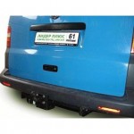 ТСУ для VOLKSWAGEN T5  04/2003-... (фургон закрытый) F