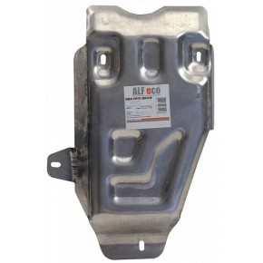 Защита редуктора зад. моста Renault Duster,V-все,4х4 (2012-2015)/Nissan Terrano,V-все,4х4 (2015-)(Алюминий 4 мм)