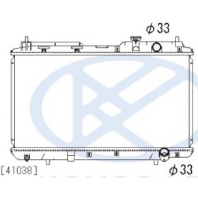Радиатор охлаждения (1 ряд) алюмин (механика) Honda CR-V - 1 поколение