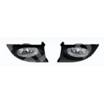 Комплект противотуманных фар (с решетками бампера) Honda Jazz / Fit