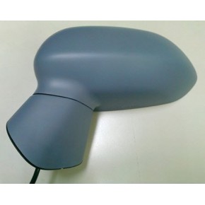 Зеркало левое электрическое грунтованное (выпуклое) Honda Jazz / Fit