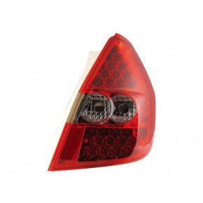 Тюнинг - комплект задних внешних фонарей - led (диоды) прозрач внутри красно - тонированный Honda Jazz / Fit