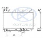 Радиатор охлаждения (автомат) Honda Jazz / Fit