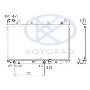 Радиатор охлаждения (автомат) Honda Jazz / Fit
