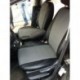 Чехлы VOLKSWAGEN Polo V 2009-. Боковины: Черные. Середина: Серая с перфорацией. Спинка: Чёрная экокожа