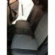 Чехлы VOLKSWAGEN Polo V 2009-. Боковины: Черные. Середина: Серая с перфорацией. Спинка: Чёрная экокожа