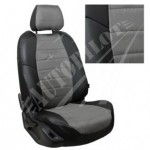 Чехлы для Hyundai Elantra V (MD) c 11-16г. (Алькантара Черный + Серый)