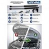 Упоры капота Rival для Ford Kuga 2016-, 2 шт.