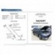 Упоры капота Rival для Mitsubishi Outlander 2012-, 2 шт.