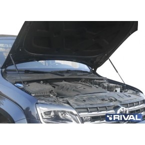 Упоры капота АвтоУПОР для Volkswagen Amarok (V-2,0) 05.2017-/(V-3,0)2016-, 2 шт.