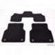 Коврики салона текстильные для AUDI A8 2013 (черные)