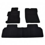 Коврики салона текстильные для HONDA CIVIC 4D sedan 2006-2012 (черные)