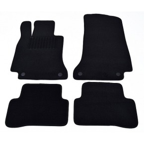 Коврики салона текстильные для MB W205 2013 (черные)