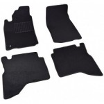 Коврики салона текстильные для MITSUBISHI PAJERO Sport 1998-2007 (черные)