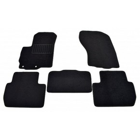 Коврики салона текстильные для MITSUBISHI OUTLANDER 2007-2013/CITROEN C-CROSSER (черные)