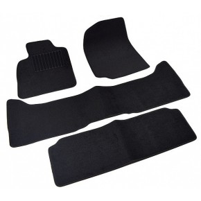 Коврики салона текстильные для TOYOTA LAND CRUZER 100 (1998-2007)/ Lexus LX 470 (1998-2007) (черные)