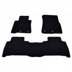 Коврики салона текстильные для TOYOTA LAND CRUZER 200 \Lexus LX 570 2012 (черные)