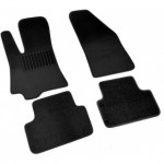 Коврики салона текстильные для CHEVROLET Lanos/Daewoo Sens 2005-2009 (черный)