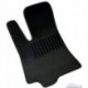 Коврики салона текстильные для CHEVROLET Lanos/Daewoo Sens 2005-2009 (черный)