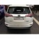 Накладка на задний бампер  Toyota RAV4 2015-, нержавеющая сталь, 1 шт.