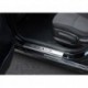 Накладки на пороги  Hyundai Solaris 2011-, нержавеющая сталь, 4 шт.