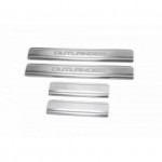 Накладки на пороги  Mitsubishi Outlander 2015-, нержавеющая сталь, 4 шт.