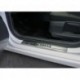 Накладки на пороги  Skoda Octavia A7 2013-, нержавеющая сталь, 4 шт.