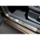 Накладки на пороги  Volkswagen Polo 2015-, нержавеющая сталь, 4 шт.