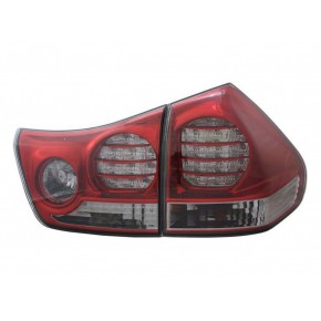 Тюнинг - комплект задних фонарей внешний + внутренний с led (светодиоды) Lexus RX 300