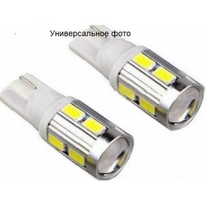 0014 Бесцокольная одноконтактная лампа Т20-13 W3*15S 12в. 13вт /цвет красный.габар,/