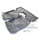 Коврики салона текст. 3D euro-std AUDI A3 (2014-)/SKODA Octavia A7 (2013-)/VW Golf 7 (2013-) (EMC3D) Original Business (серые)
