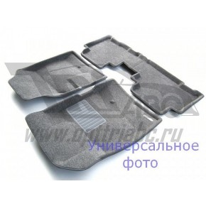 Коврики салона текст. 3D euro-std AUDI A3 (2014-)/SKODA Octavia A7 (2013-)/VW Golf 7 (2013-) (EMC3D) Original Business (серые)