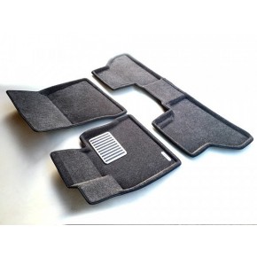 Коврики салона текст. 3D euro-std BMW X5 (E-70)/X6 (E71) (2008-2014) (EM3D) Original Lux (серые)
