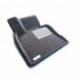 Коврики салона текст. 3D euro-std BMW X5 (E-70)/X6 (E71) (2008-2014) (EM3D) Original Lux (серые)