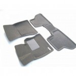 Коврики салона текст. 3D euro-std BMW X5 (E-70)/X6 (E71) (2008-2014) (EMC3D) Original Business (серые)