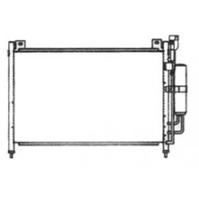 Конденсатор (радиатор) кондиционера Mazda 2 - 2 поколение