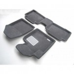 Коврики салона текст. 3D euro-std HYUNDAI Santa Fe (2013-) (EM3D) Original Lux (серые)