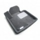 Коврики салона текст. 3D euro-std HYUNDAI Santa Fe (2013-) (EM3D) Original Lux (серые)