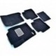 Коврики салона текст. 3D euro-std LAND ROVER Discovery IV (2010-) (EM3D) Original Lux (черные)