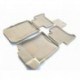 Коврики салона текст. 3D euro-std LEXUS GX470 (1998-2008)/TOYOTA Land Cruiser Prado 120 (2003-2010) (EMC3D) Original Business (бежевые)