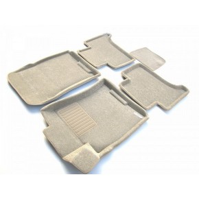 Коврики салона текст. 3D euro-std LEXUS GX470 (1998-2008)/TOYOTA Land Cruiser Prado 120 (2003-2010) (EMC3D) Original Business (бежевые)